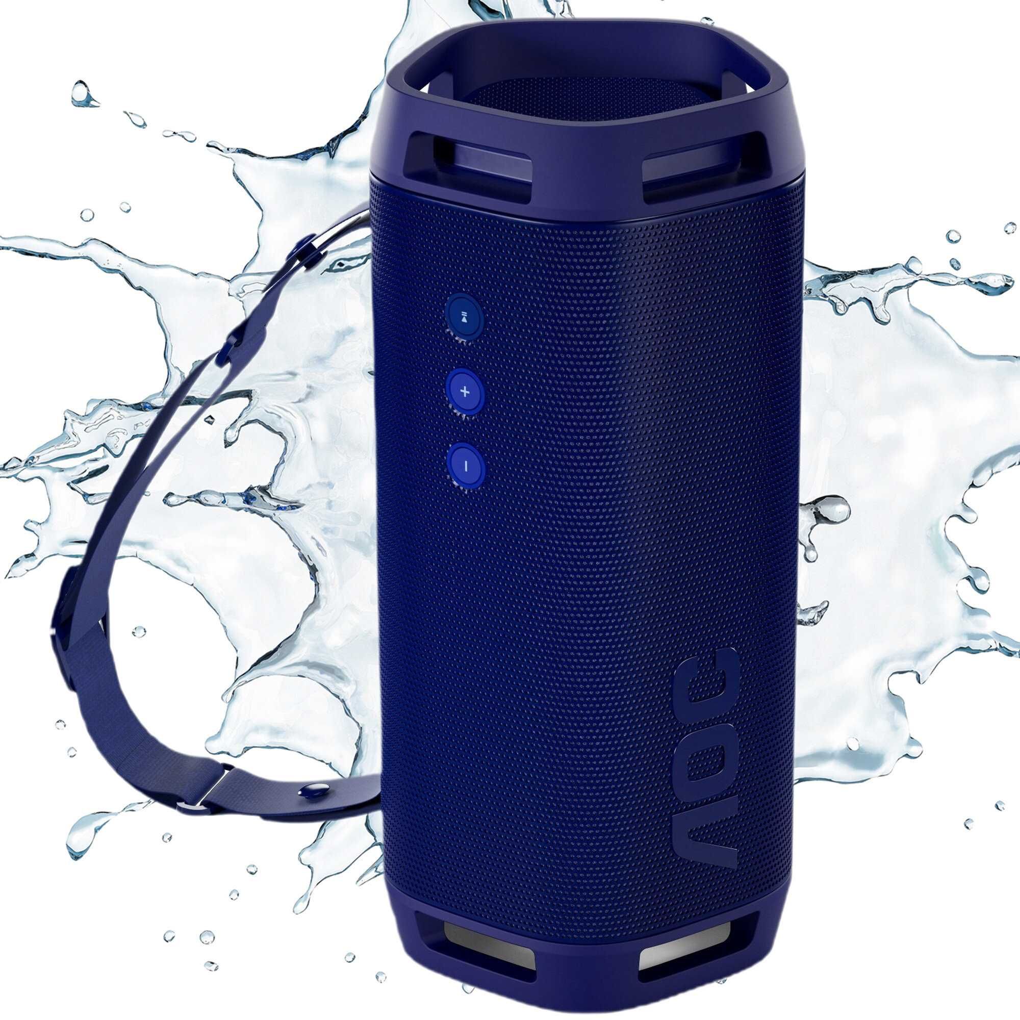 Bezprzewodowy głośnik mobilny AOC O2 Niebieski - Bluetooth