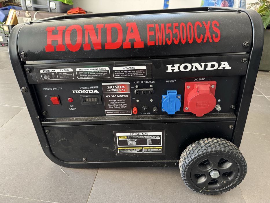 Honda EM 5500CXS - Agregat Awaryjny Benzynowy 230V