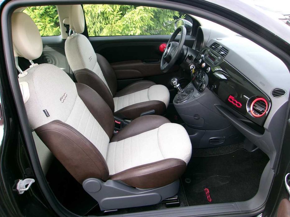 Fiat 500 Sprowadzony Zarejestrowany  Zadbany Panorama