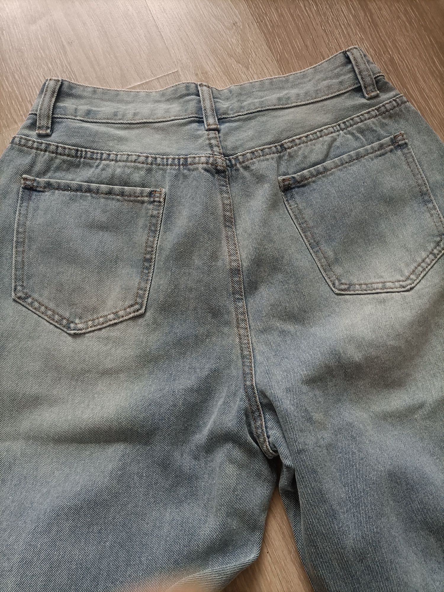 Nowe jeansy z wysokim stanem Petite M Shein
