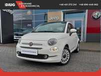 Fiat 500 Polski salon! Pierwszy właściciel! Dolcevita! Praktycznie NOWY!