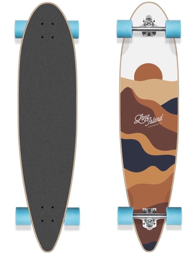 Longboard Long Island Landscape deskorolka long board deska