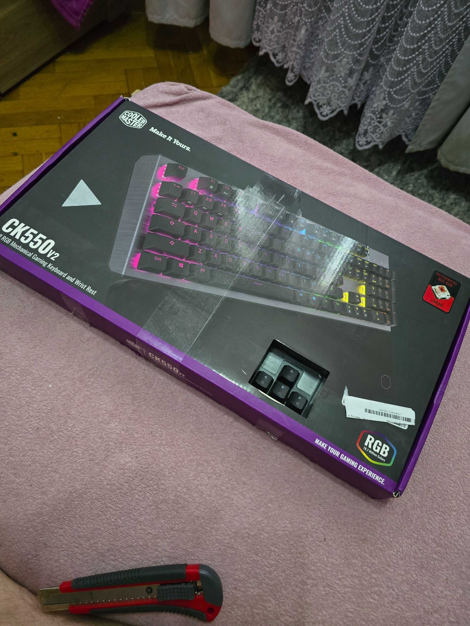 CoolerMaster CK530V2 Mechaniczna klawiatura gaming