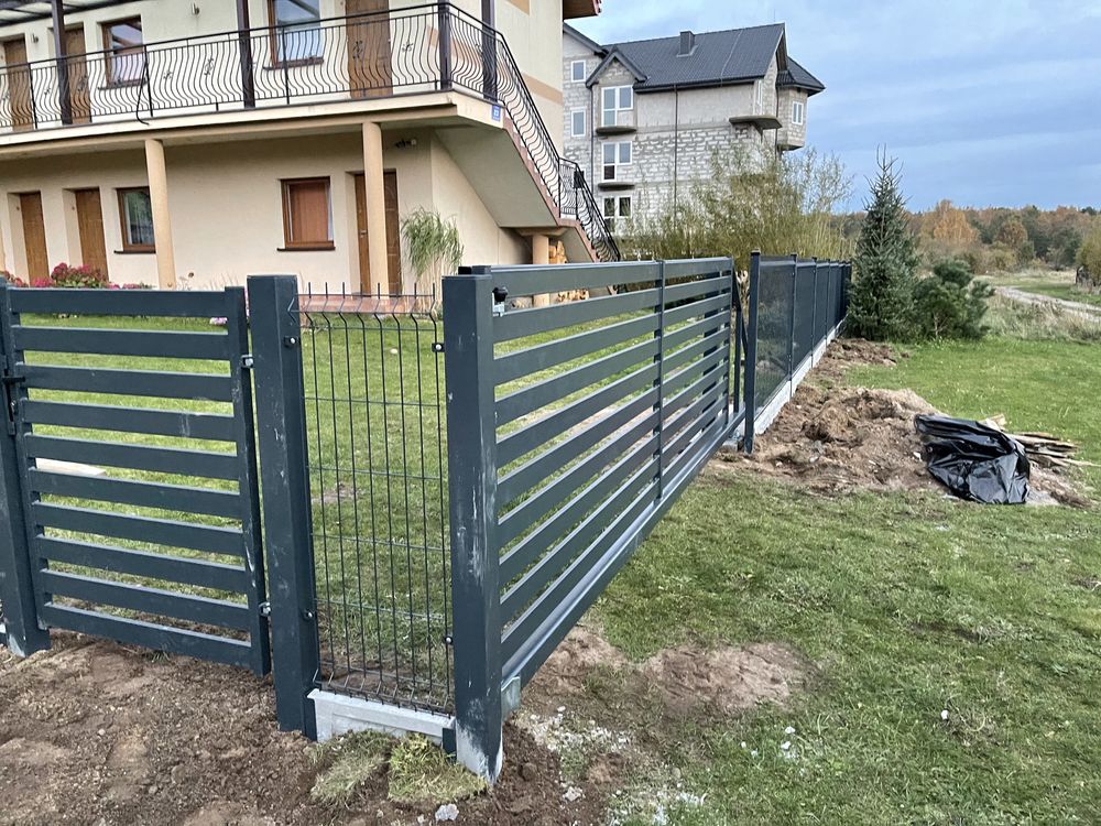 Ogrodzenie panelowe 2D/3D, montaż/sprzedaż