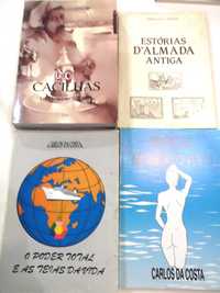 22 Livros com histórias de Almada, Cacilhas e Costa da Caparica.
