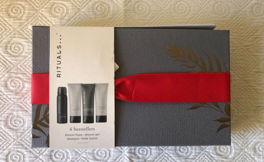 Conjunto produtos higiene homem Rituals