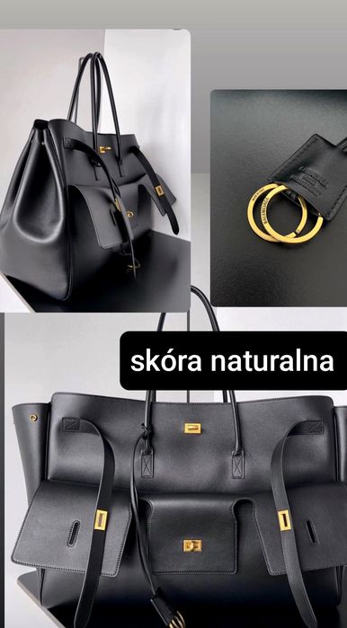 Shopperka skórzana Balenciaga -hitowy model