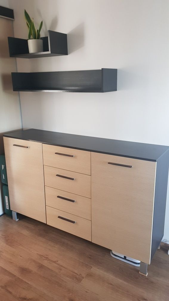 Szafka Komoda Półka Reset BRW stan bdb. Komplet