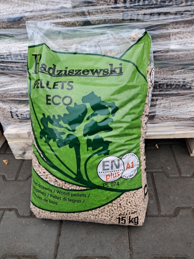 PELLET Premium drzewny iglasty i liściasty EN PLUS A1