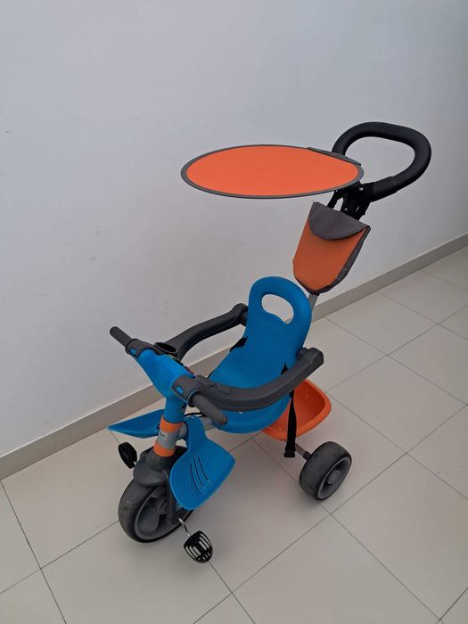Triciclo Evolutivo Baby Plus Music Azul FEBER