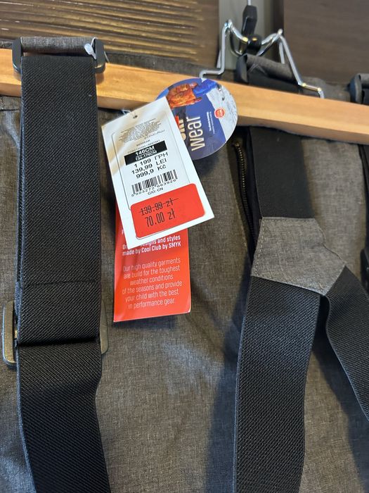 Spodnie zimowe dziecięce.