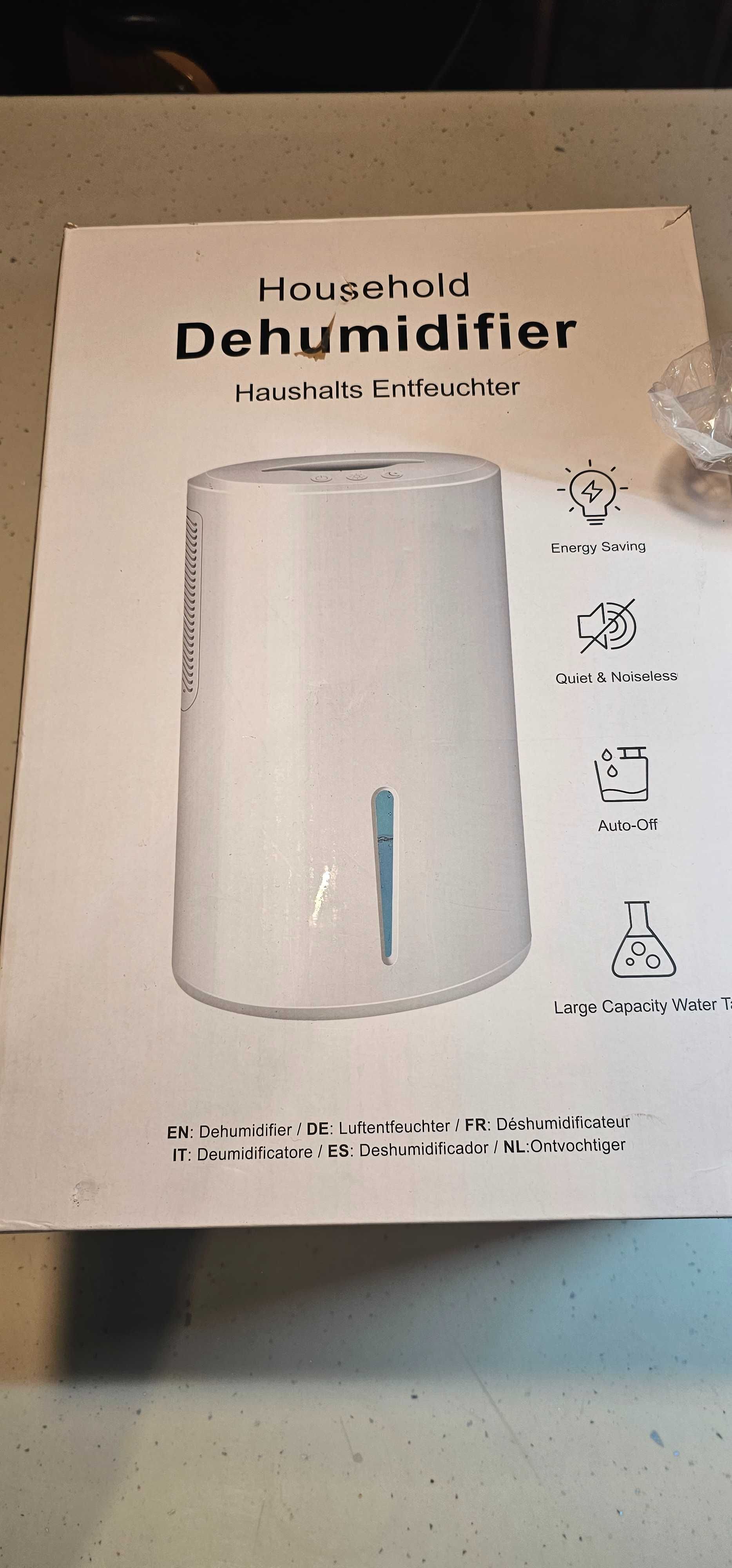Osuszacz powietrza 2000 ml. ultra cichy oczyszczacz powietrza.