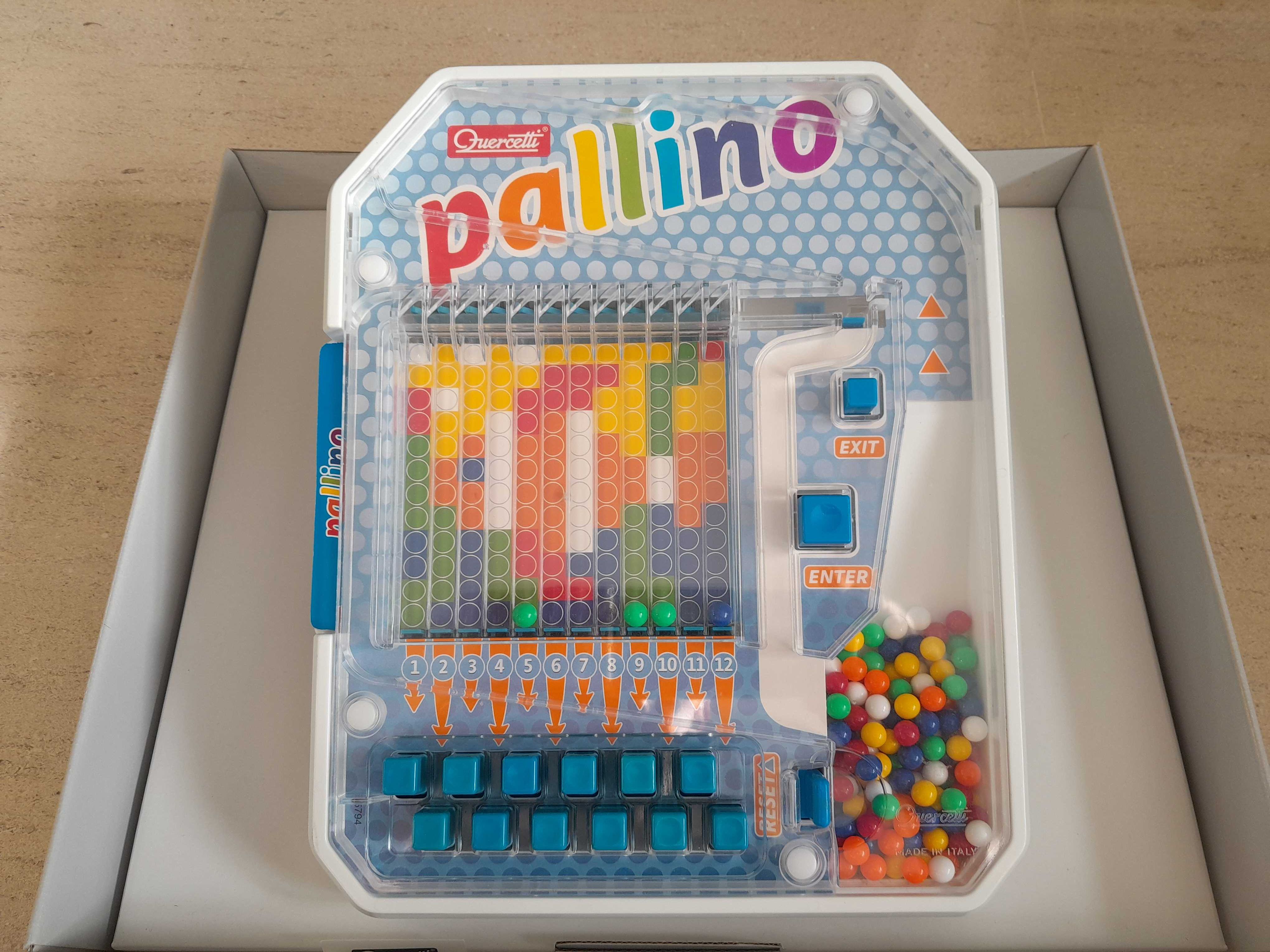 Jogo didático Pallino da marca Quercetti 4-8 anos