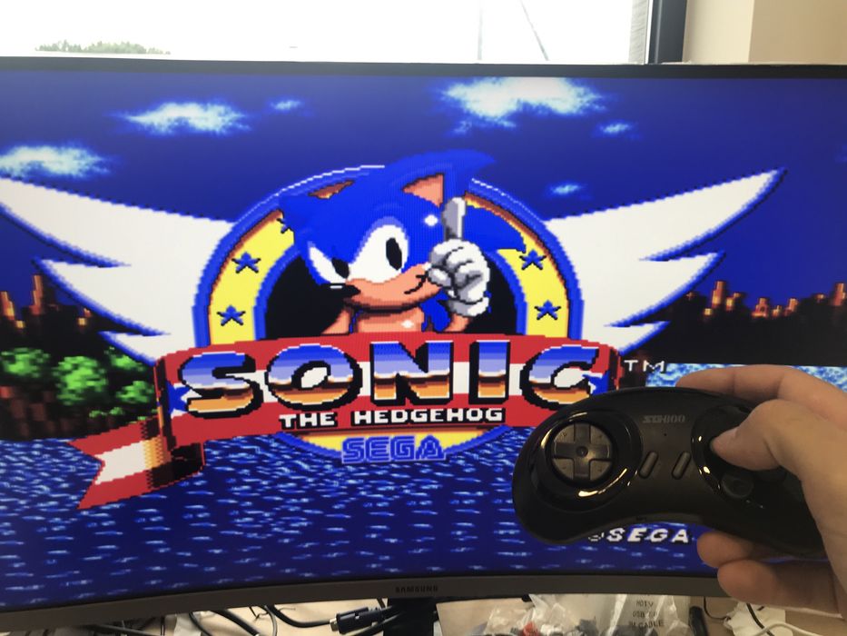 Megadrive Console with 2 Wireless Controllers and 5000 Games64172182028161123