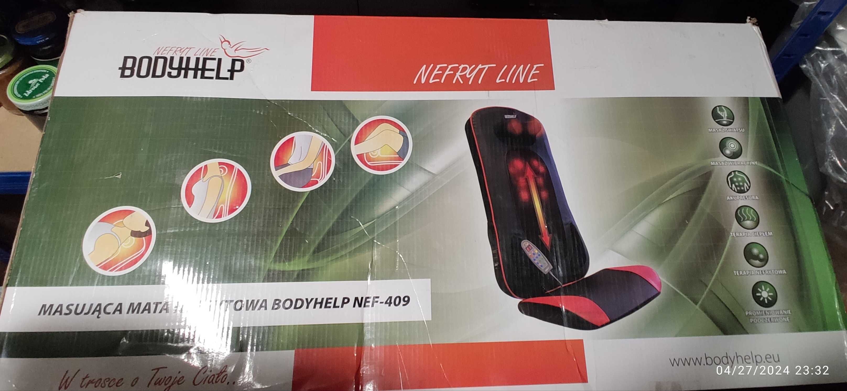 Masująca mata nefrytowa bodyhelp NEF-409