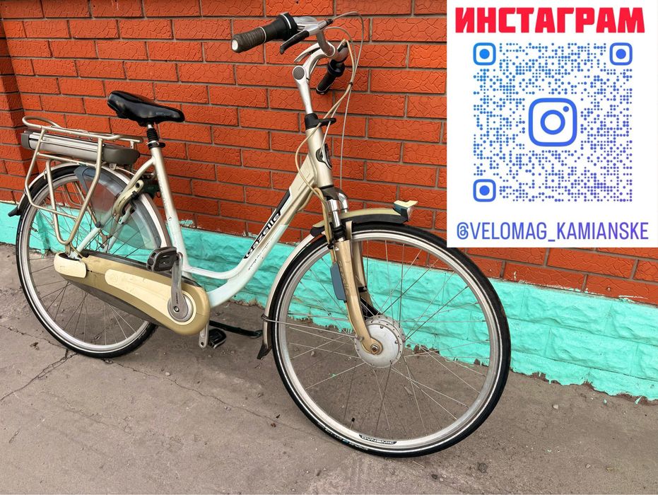 Электровелосипед Gazelle Колёса 28 36v 396 wh Асистент РАБОЧИЙ