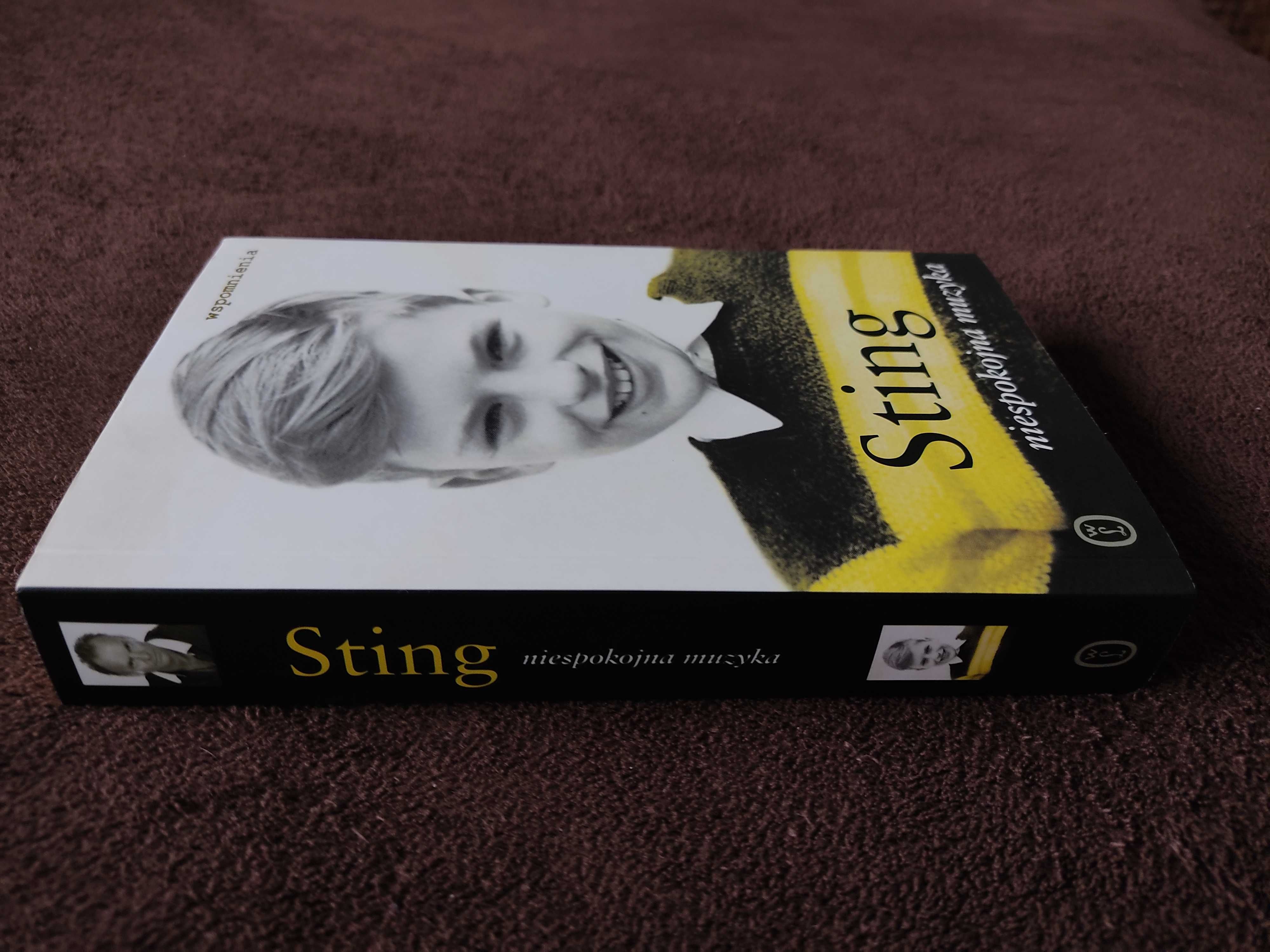 "Niespokojna muzyka" autobiografia Stinga [Gordon Matthew Sumner] nowa