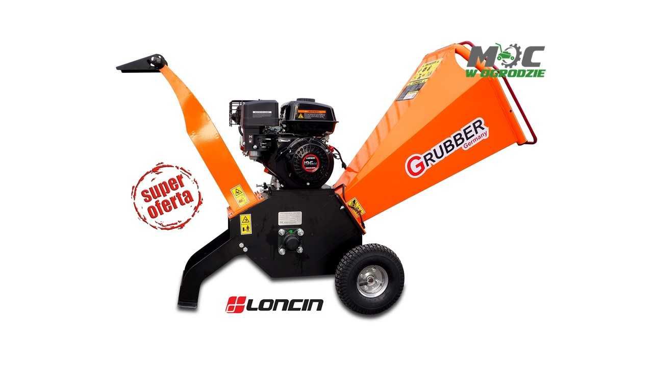 Rozdrabniacz spalinowy rębak GRUBBER LONCIN 6,5Km Wysyłka GRATIS