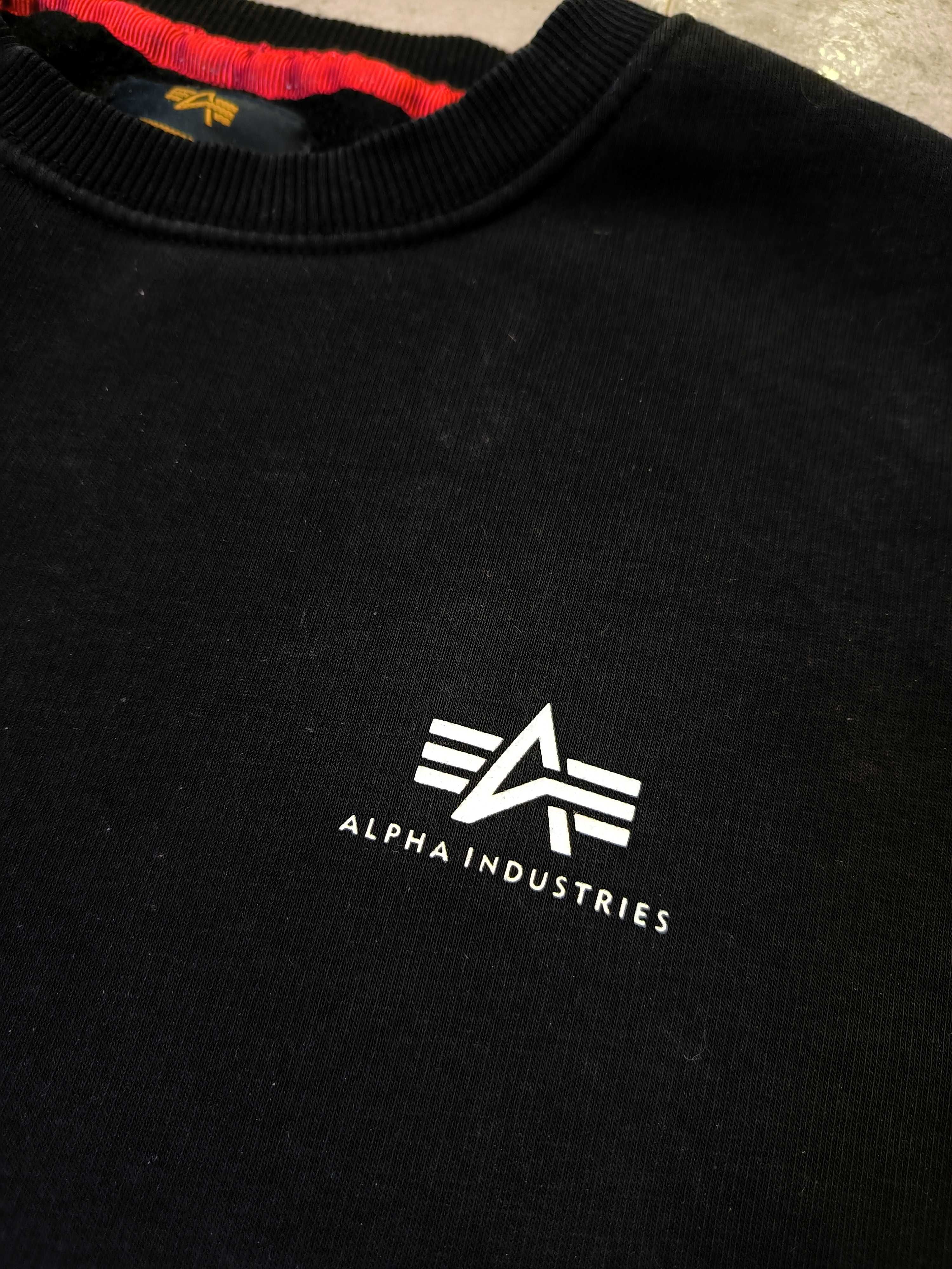 Bluza Alpha Industries Małe Logo