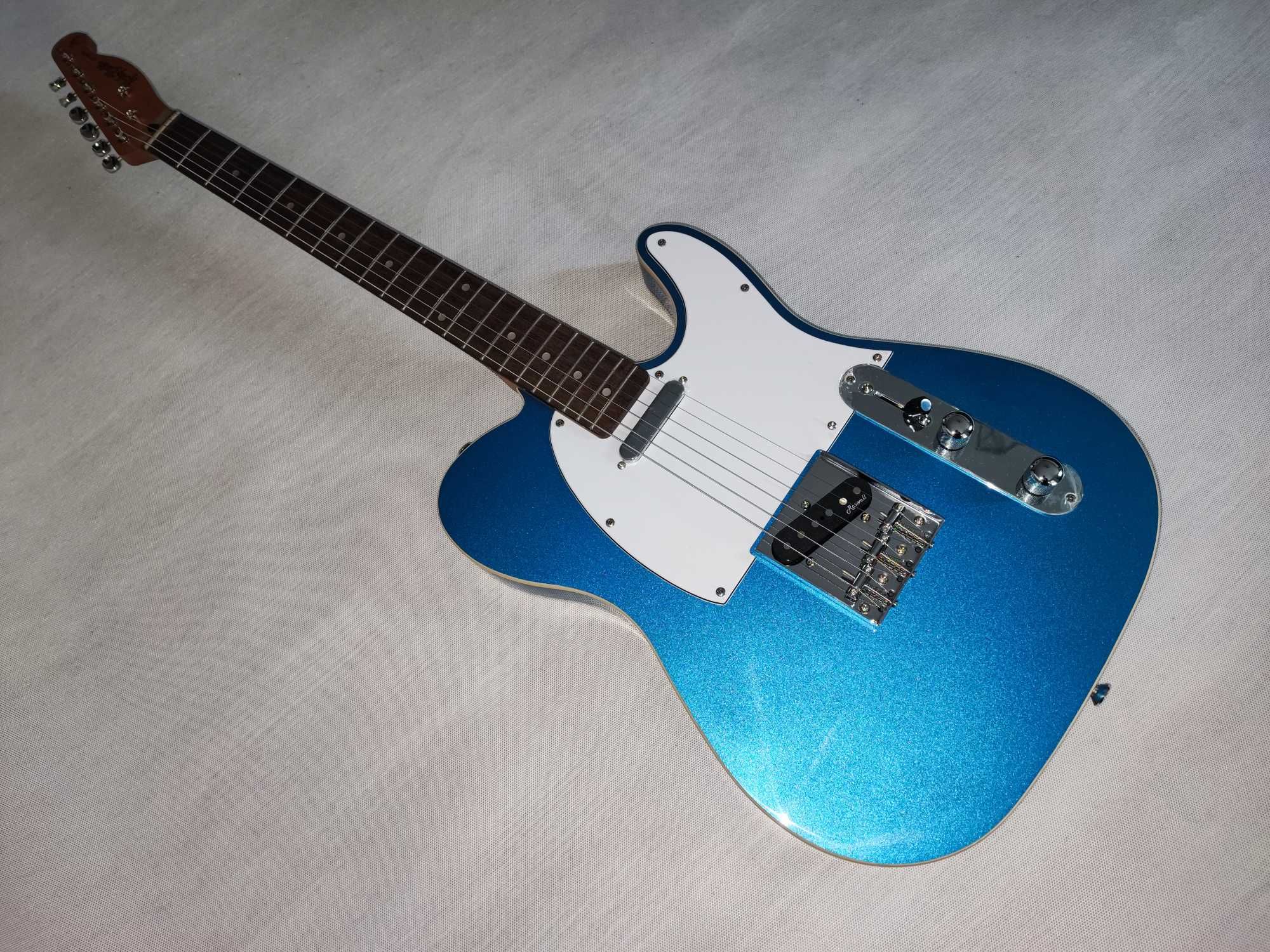 Harley Benton TE-62DB LPB TELECASTER nowa gitara - ustawiona!