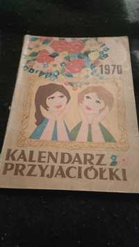 Kalendarz Przyjaciółki 1970