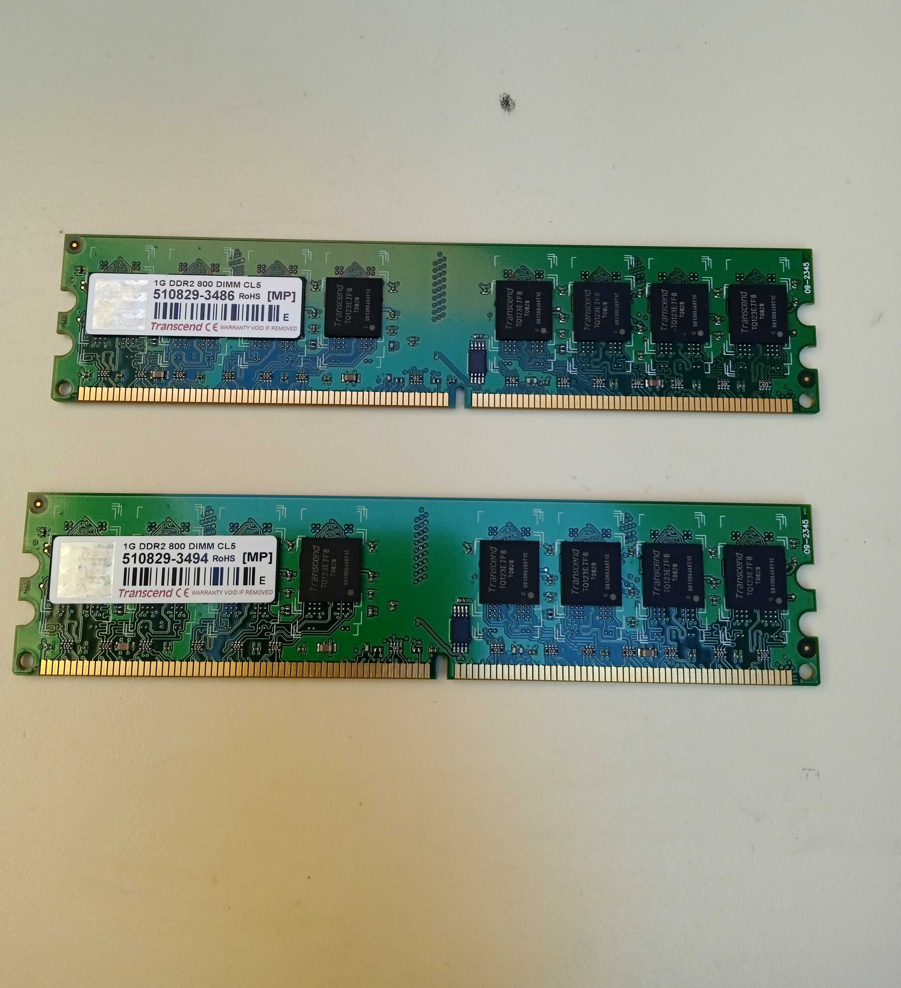 2 Memorias RAM DDR2
