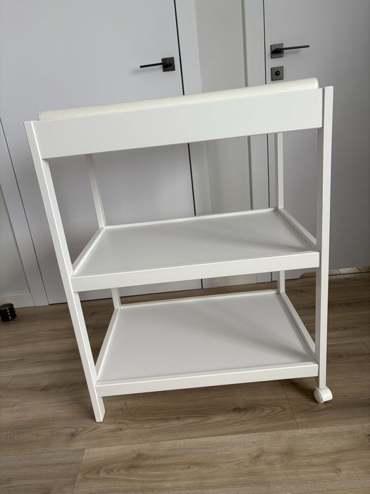 Przewijak Ikea Sundvik trzypoziomowy biały