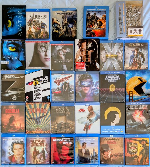 Blu-ray de colecção (v. 8 fotos)