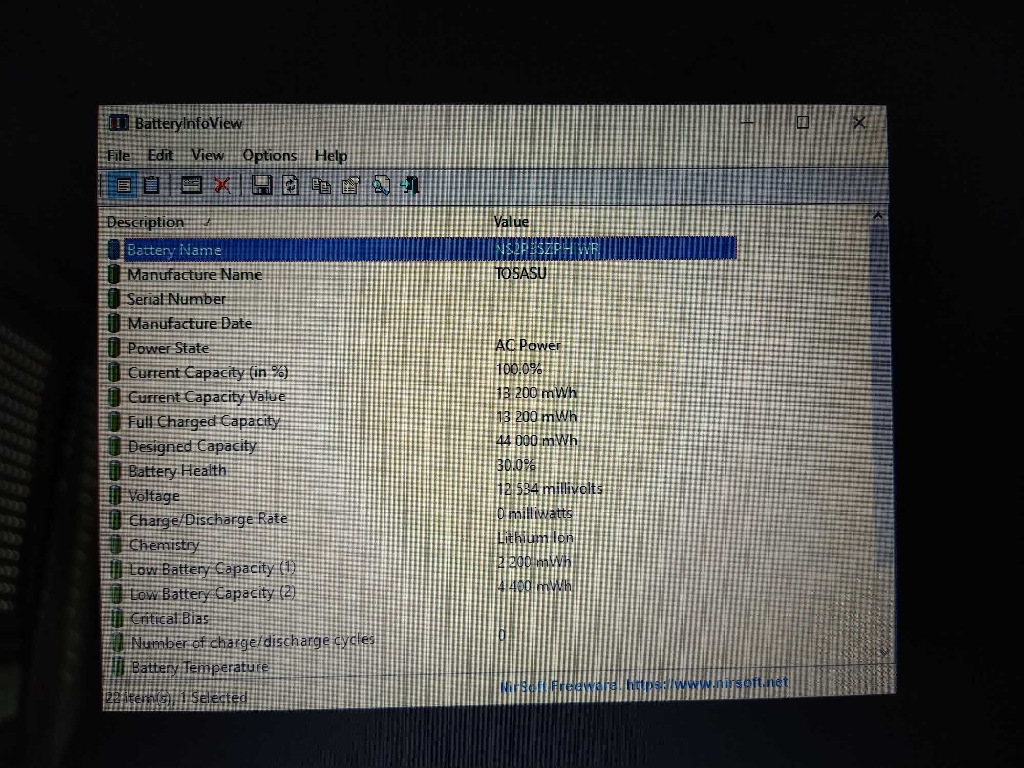 Portátil Toshiba Satellite L40 - para PEÇAS