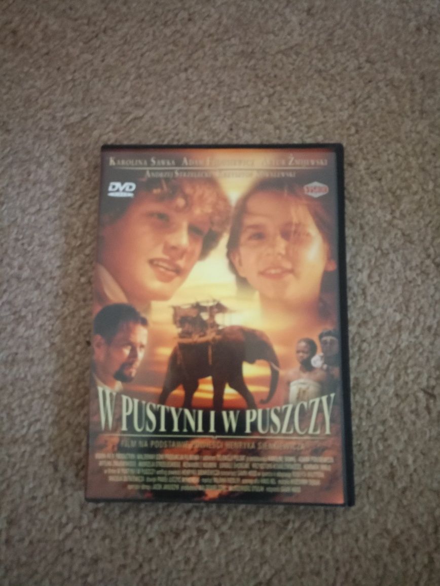 Oryginalna Płyta DVD W pustyni i puszczy