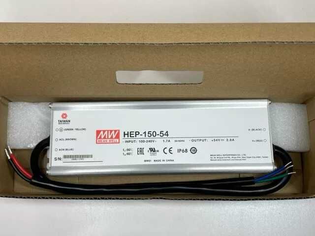 Led Драйвер Mean Well блок живлення   54 вольт  2,8а 150 151,2 ват