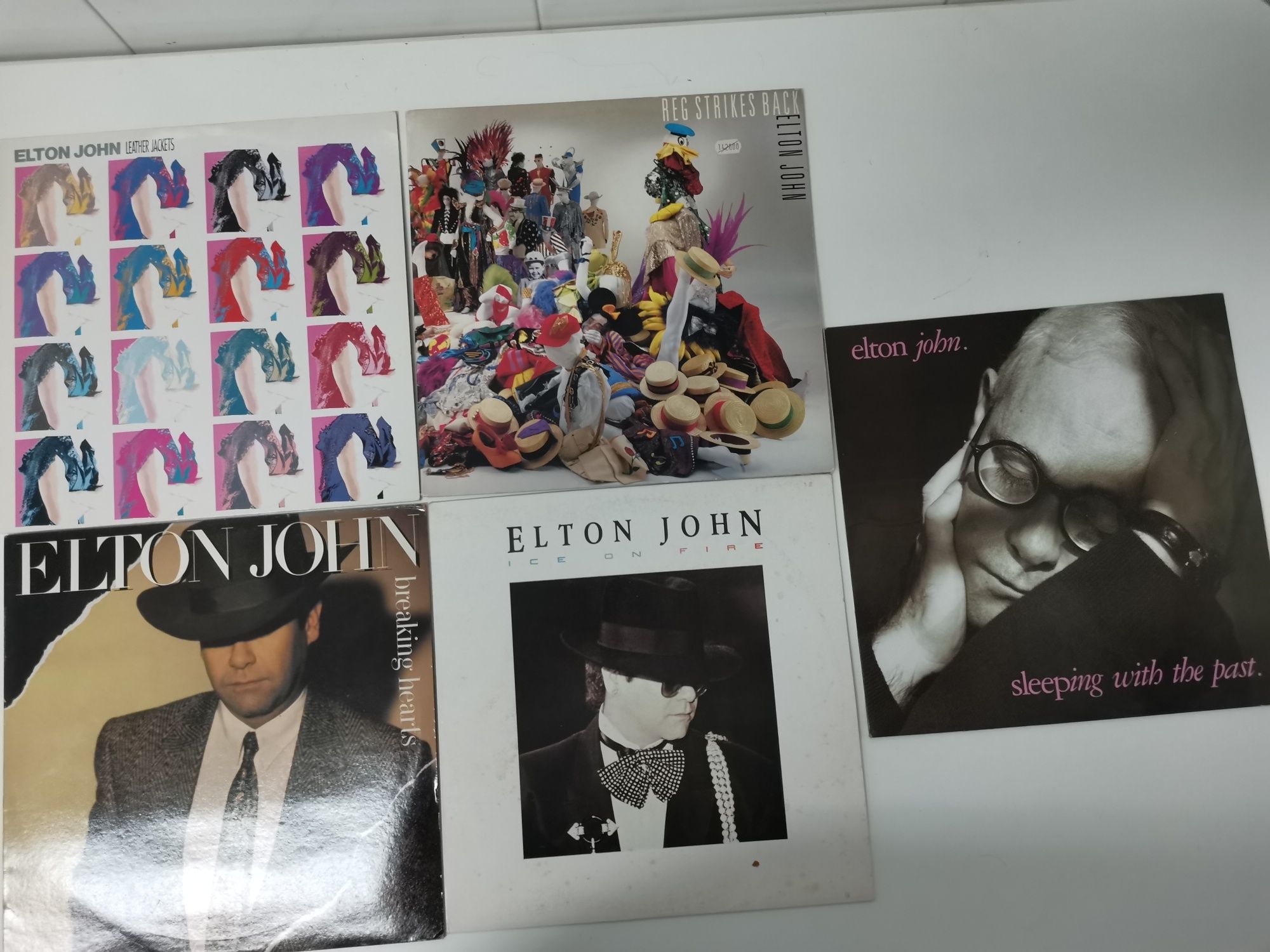 ELTON JOHN: 25 Álbuns - Discografia até 1989 {Discos de Vinil}