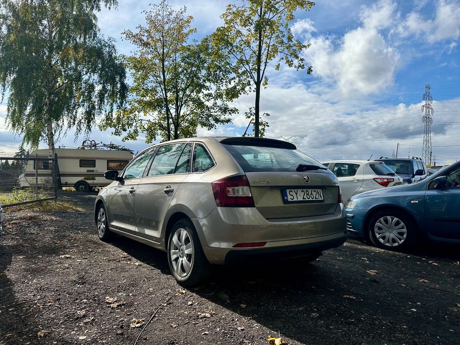 Skoda RAPID 1.0LPG 2017r. 5 Drzwi Polski Salon Klima DRL AUX SD