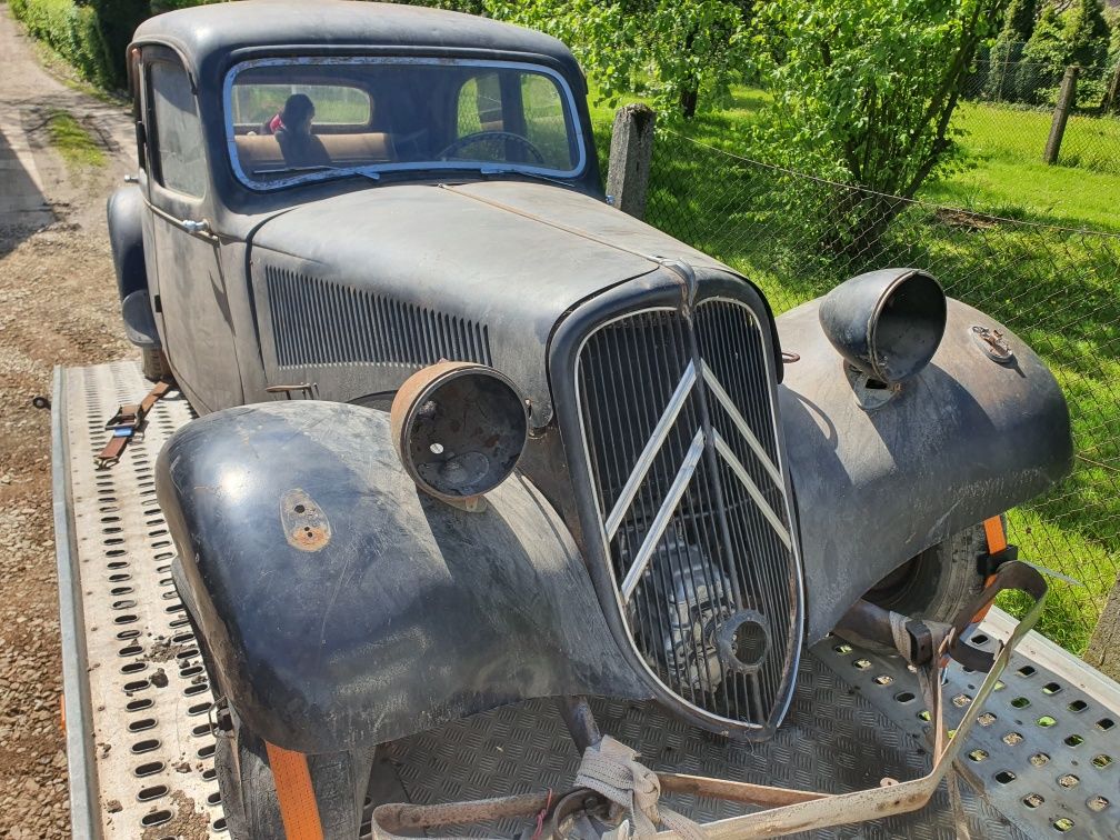 Citroen BL11 Traction Avant 1952 do renowacji - Kraków