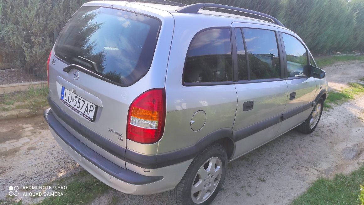 Opel Zafira 1.8 16v / 7 osobowa / OC+pt 08.2026r