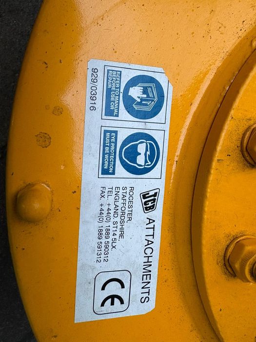Hydrauliczna pompa do szlamu jcb 20l 2160 l/min.