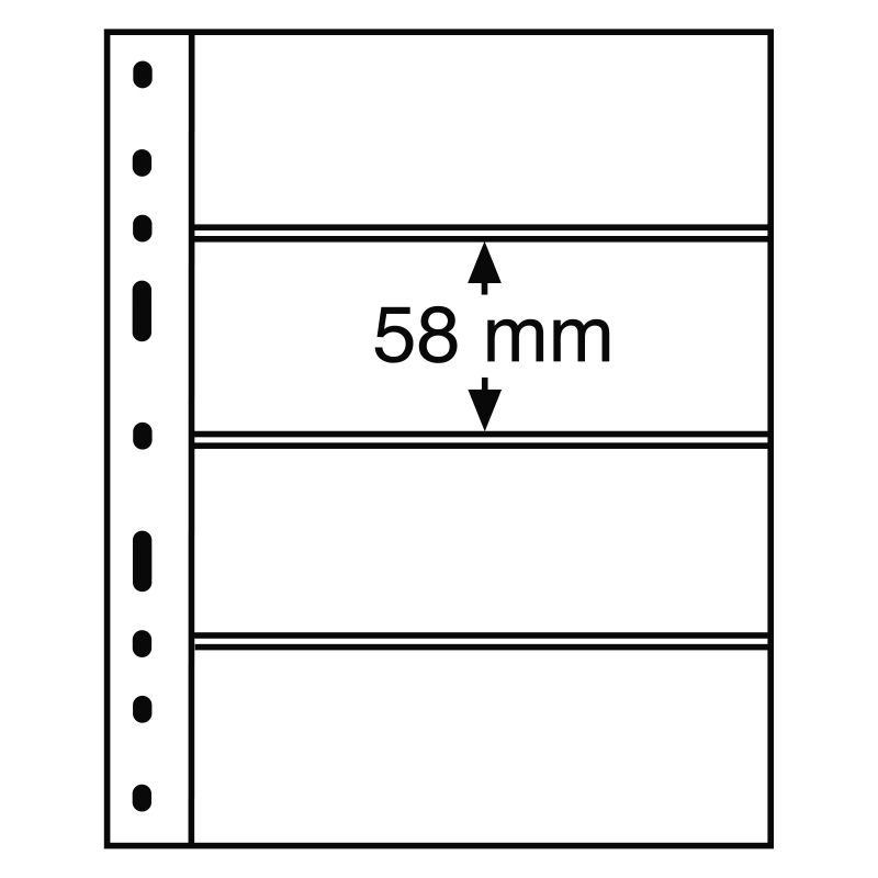 Лист для банкнот Leuchtturm Optima