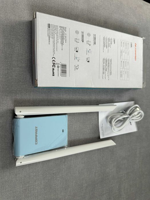 Дводіапазонний ретранслятор Wi-Fi Comfast CF-WU781A