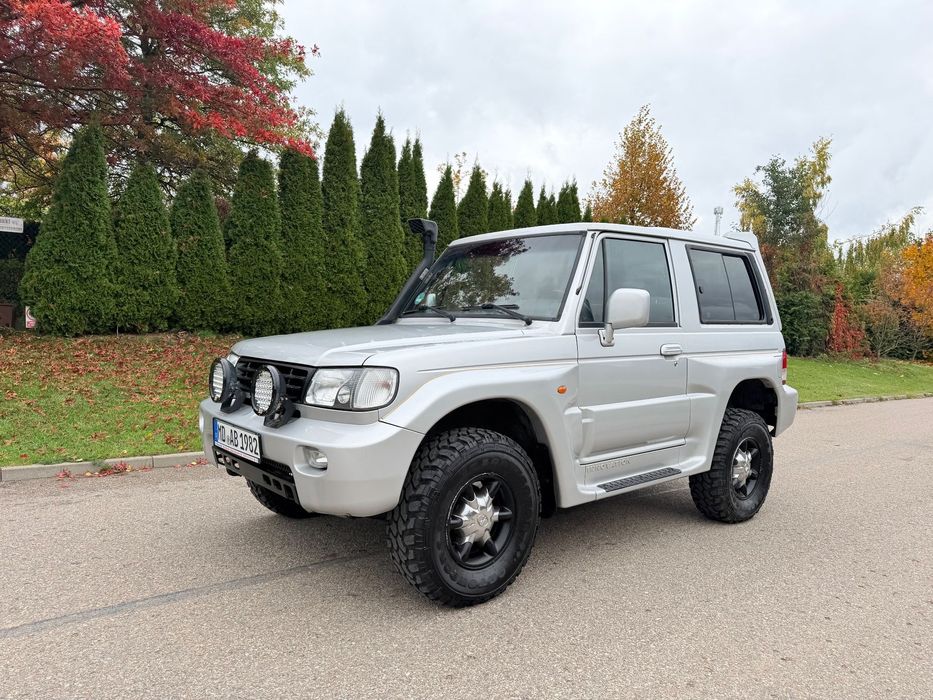Hyundai Galloper 3.0benzyna/klima/4x4/serwis/idealny z Niemiec Kolekcjonerski