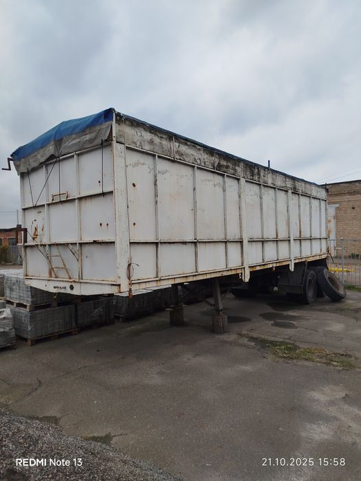 Полупричіп одаз металевий