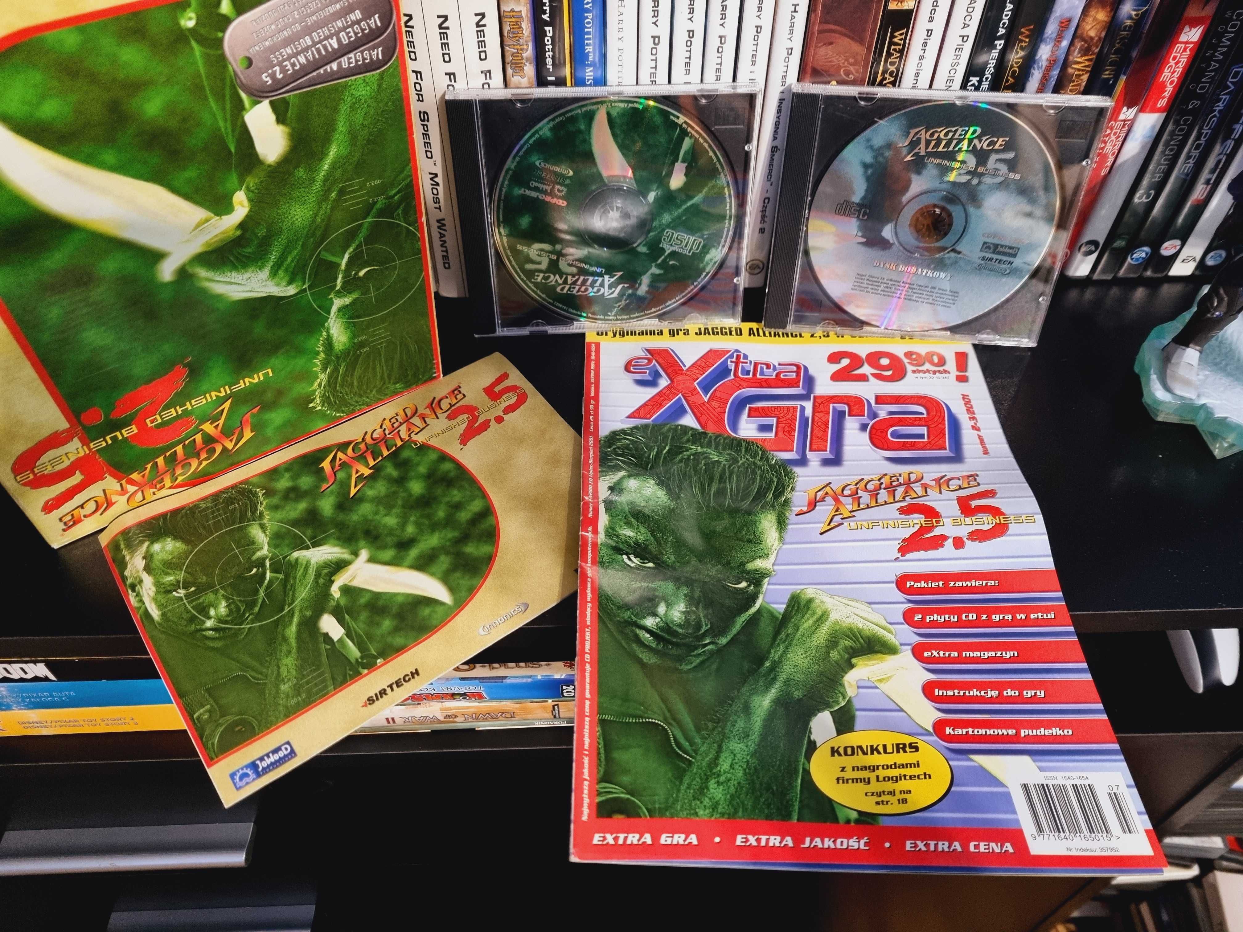 Jagged Alliance 2.5: Unfinished Business - Big Box - PC PL 5/5