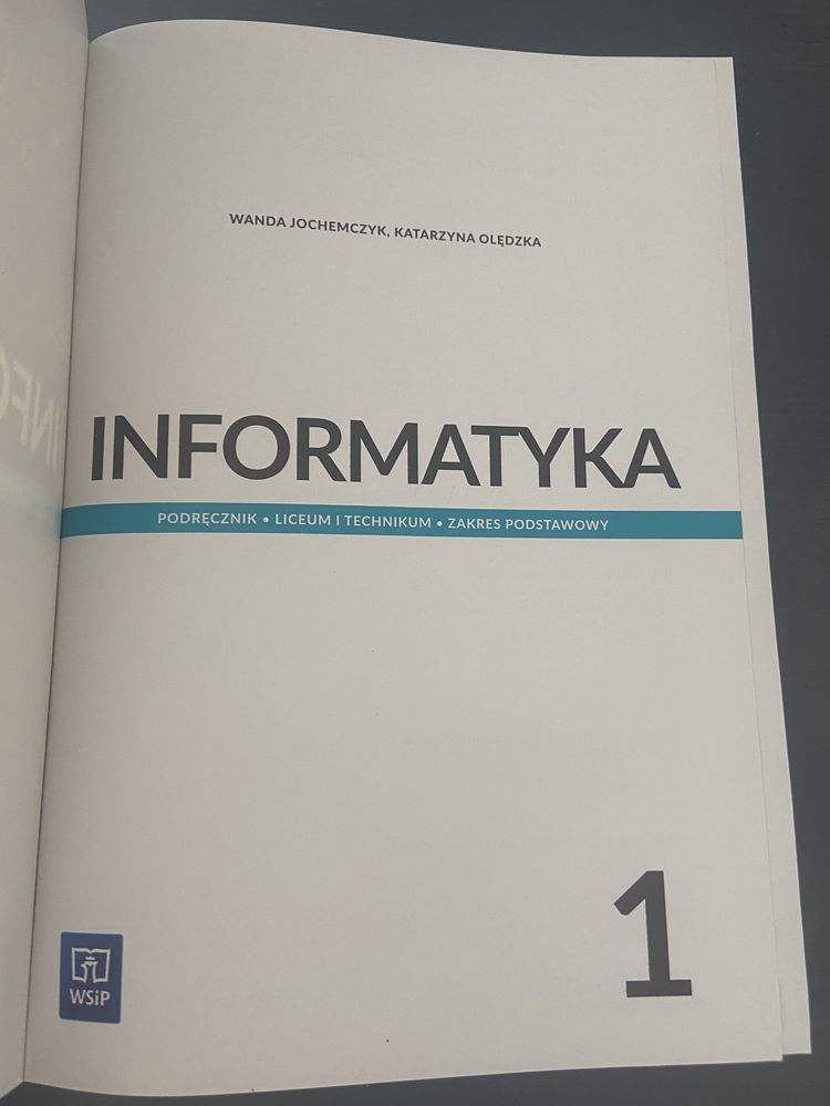 Podręcznik do informatyki liceum