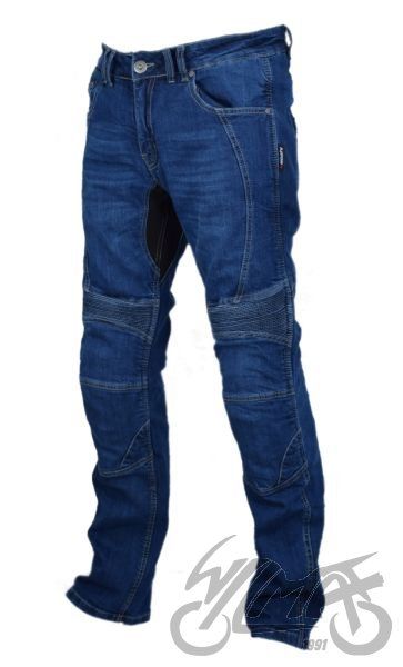 Spodnie na motor/skuter LEOSHI FASTER JEANS BLUE, z kevlarem, sklep