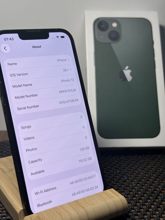 Iphone 13 128 gb Green Neverlock