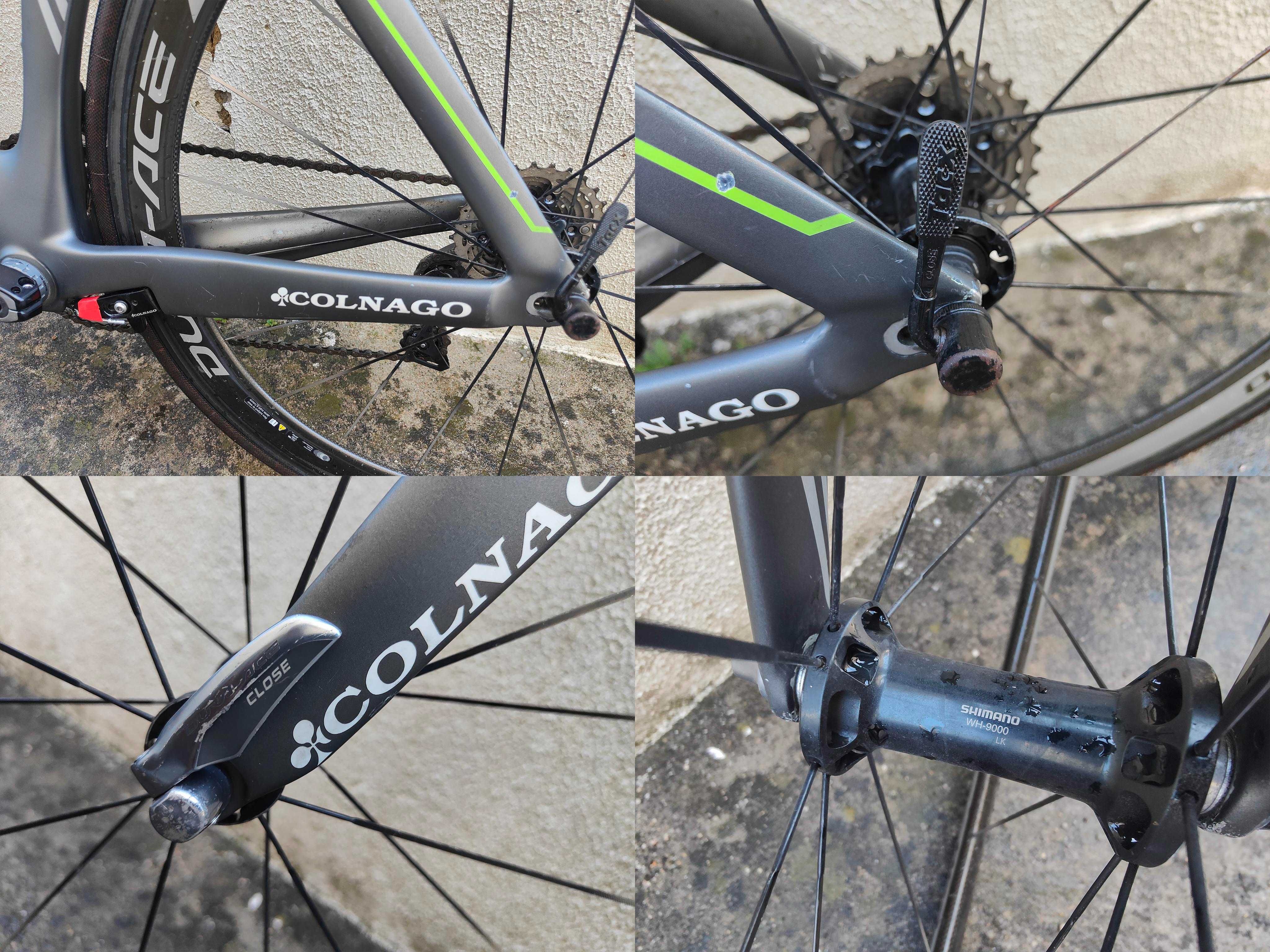 Bicicleta Colnago KZero TT Contra-Relógio Cabra 54 Dura Ace Ultegra