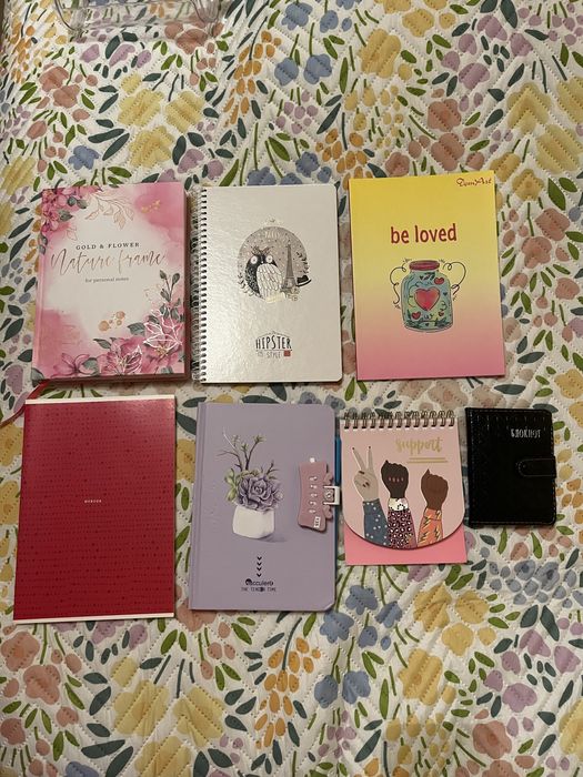 Блокноты различные