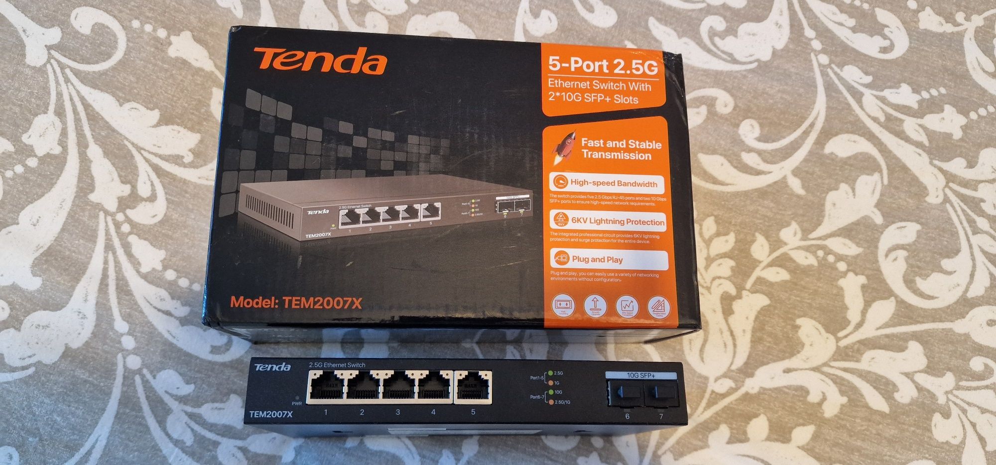 Switch Ethernet Tenda TEM2007X