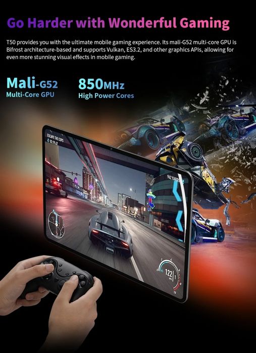 TABLET Teclast T50 11" NOWY 2024 8+8GB RAM/256GB/ DOSTAWA Z POLSKI 48h