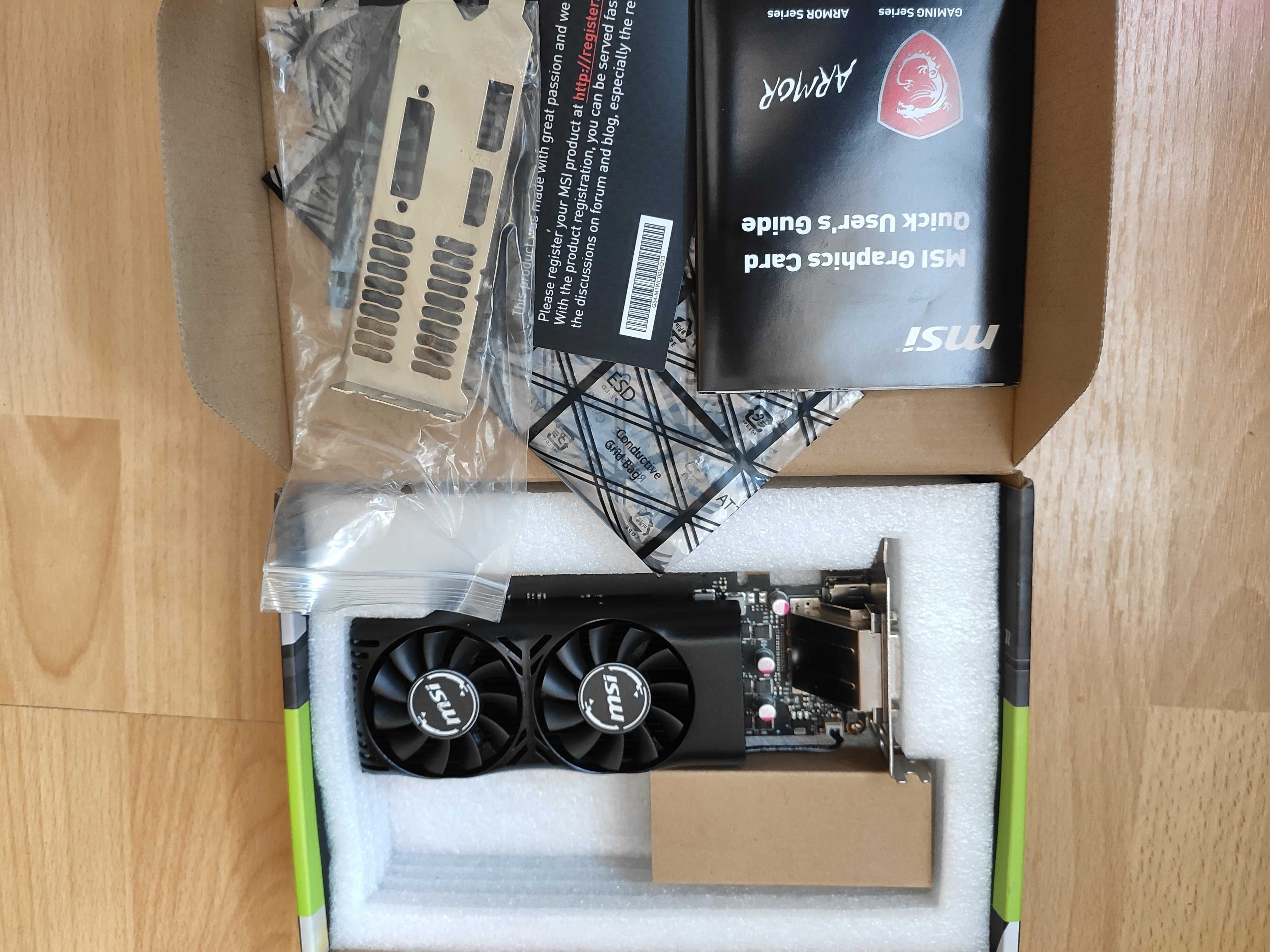 Karta graficzna MSI GeForce GTX 1050 Ti 4GB DDR5 Low profil