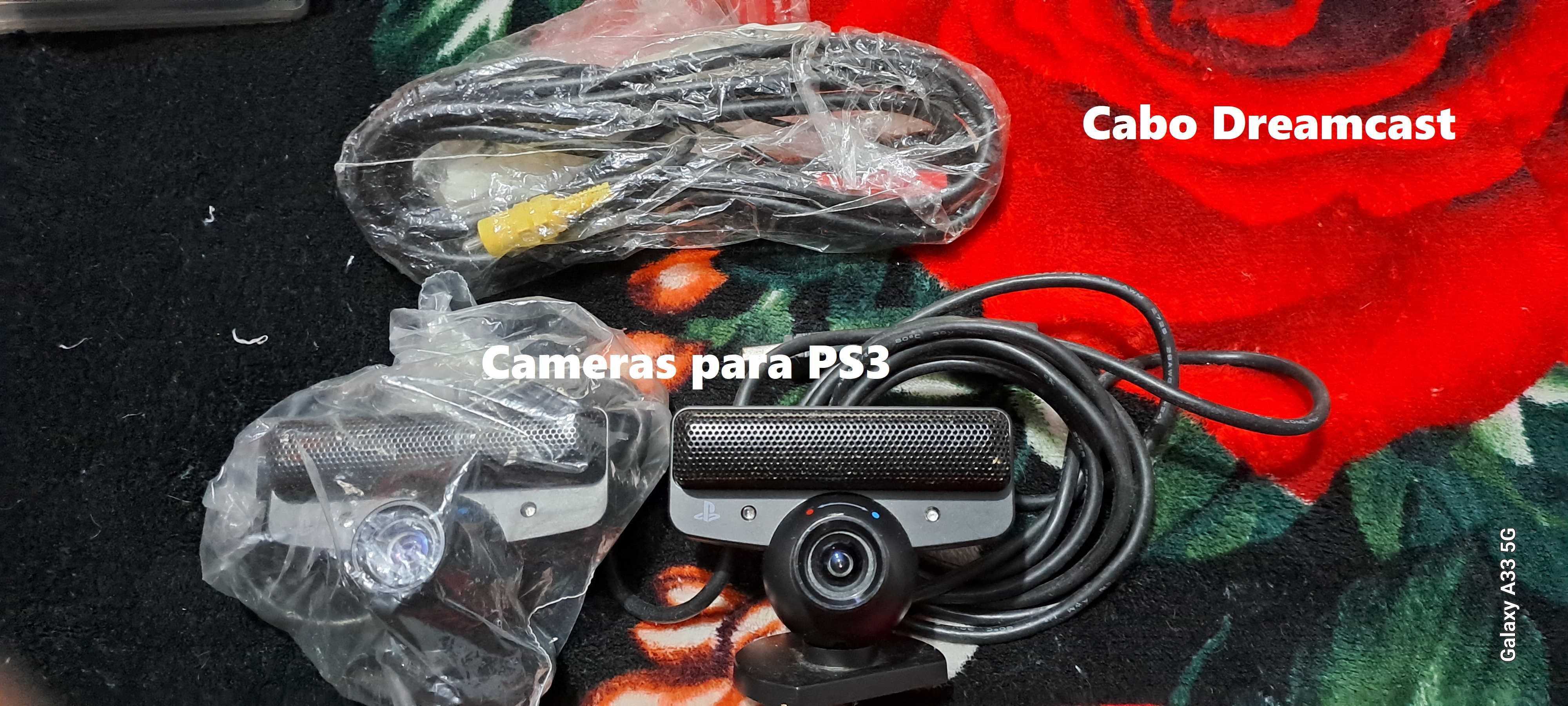 CameraS PS3 mais cabo Dreamcast